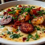 Comforting Cajun Potato Soup with Andouille Sausage
