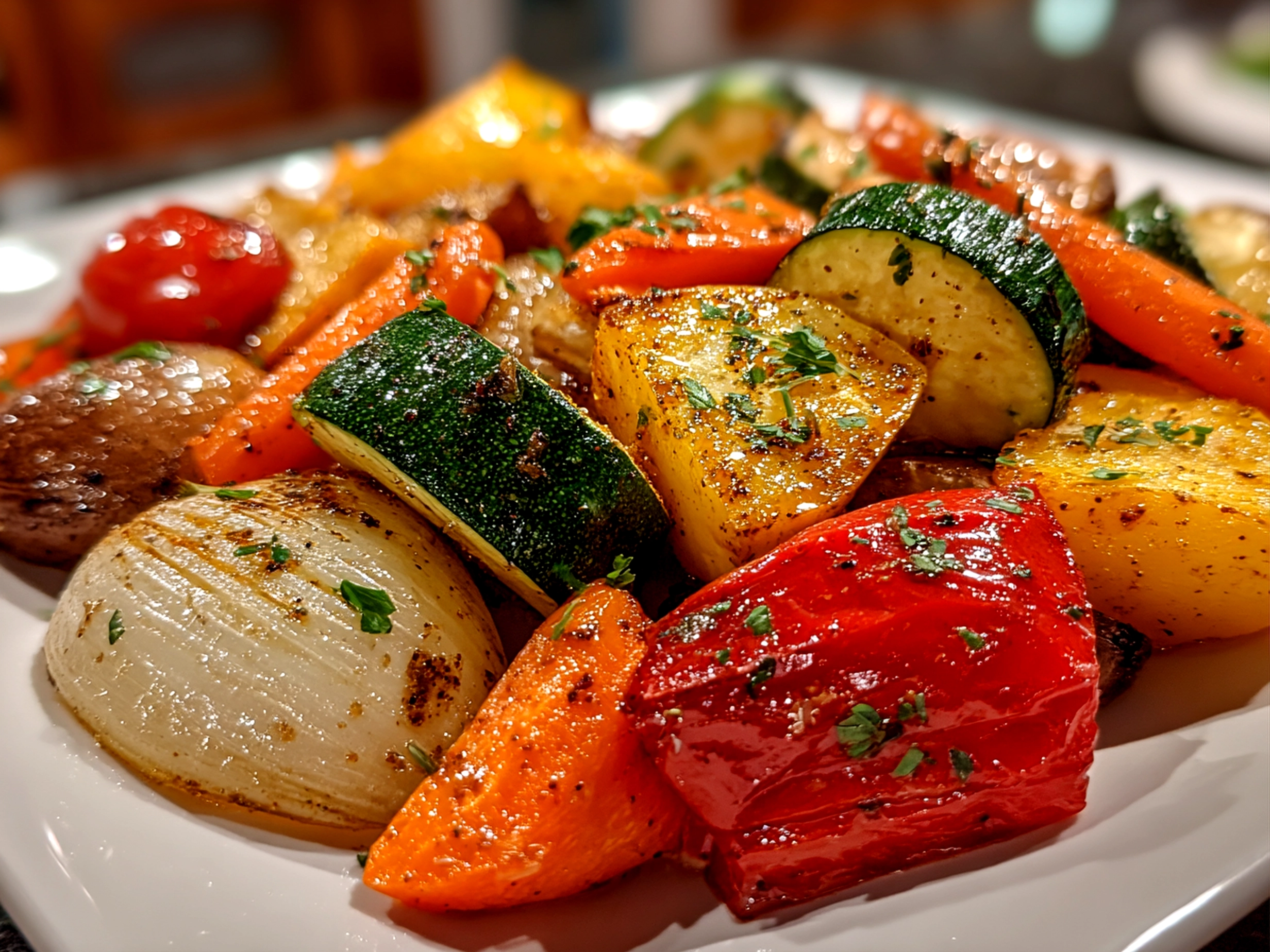 Comforting Slow Cooker Roasted Fall Vegetables