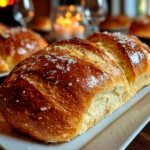 Freshly Prepared Homemade Italian Bread